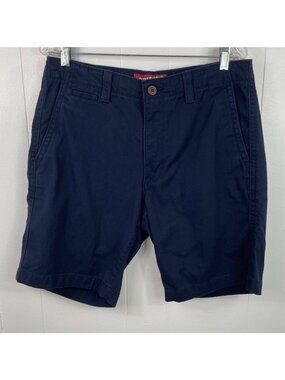 Arizona Jean Co. Mens Flex Shorts Navy Blue Size 33
